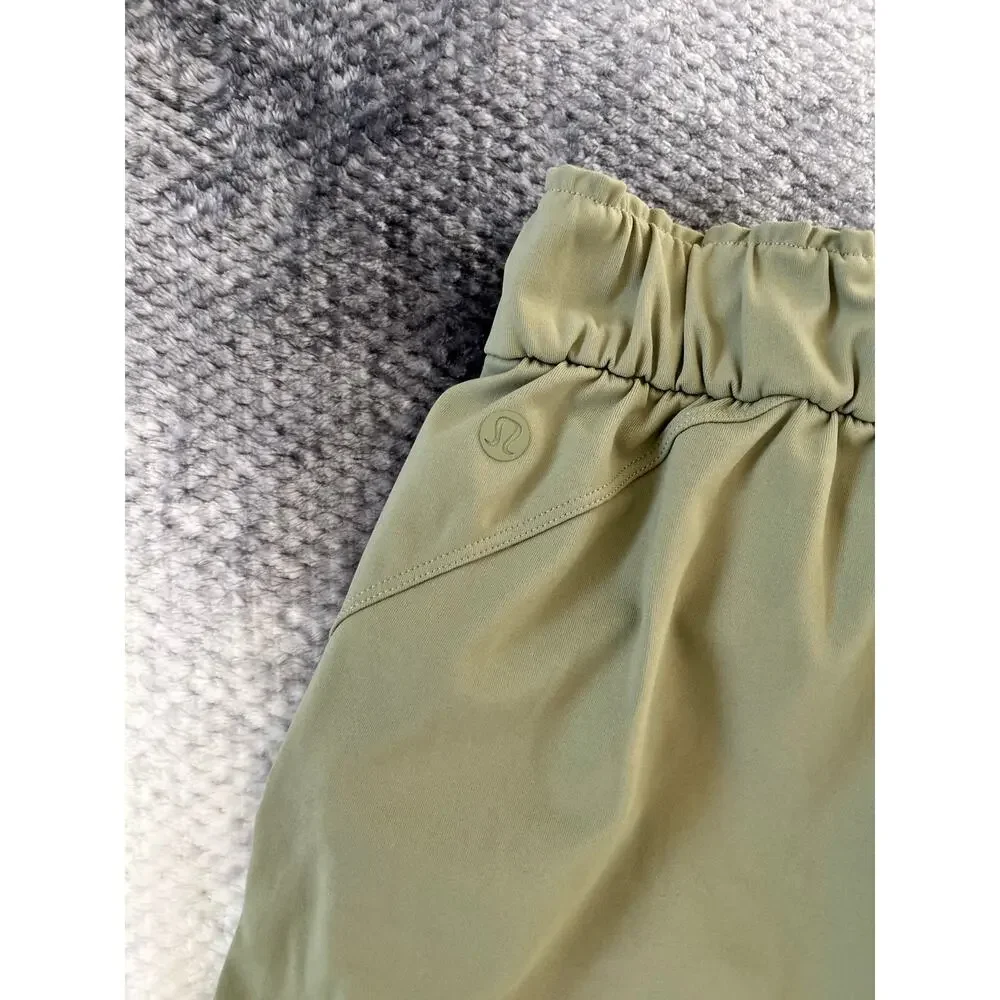 Lululemon Keep Moving High Rise Full Length Pull On Pant Rosemary Green Size 2 - Picture 5 of 12